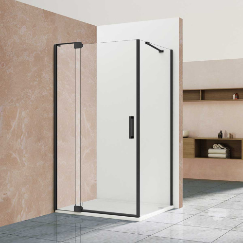 картинка Душ.уголок Extra VSR-1E111290CLB 1100/1200*900 чер. от магазина Сантехстрой