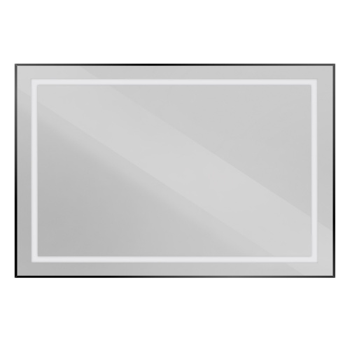 картинка Зеркало BelBagno SPC-KRAFT-1200-800-SENS-NERO от магазина Сантехстрой