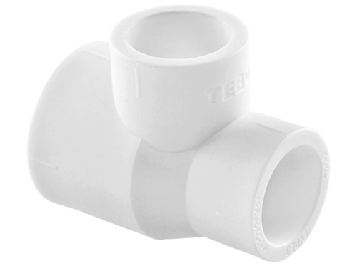 картинка Тройник TEBO бел. PP-R переходной 50х40х40 (5/50), арт. 030040233 от магазина Сантехстрой