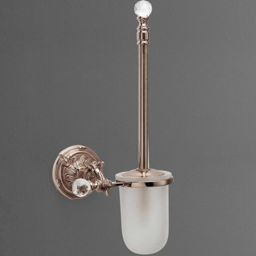 картинка Ершик для унитаза Art&Max Barocco Crystal AM-1785 Бронза от магазина Сантехстрой