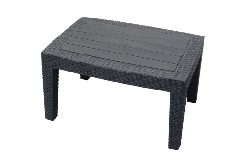 картинка B:Rattan Arizona b:rattan, Столик журнальный, антрацит от магазина Сантехстрой