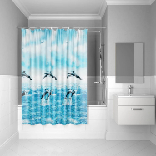 картинка Штора для ванной комнаты IDDIS Promo PEVA 180*180см (P21PV11i11) от магазина Сантехстрой