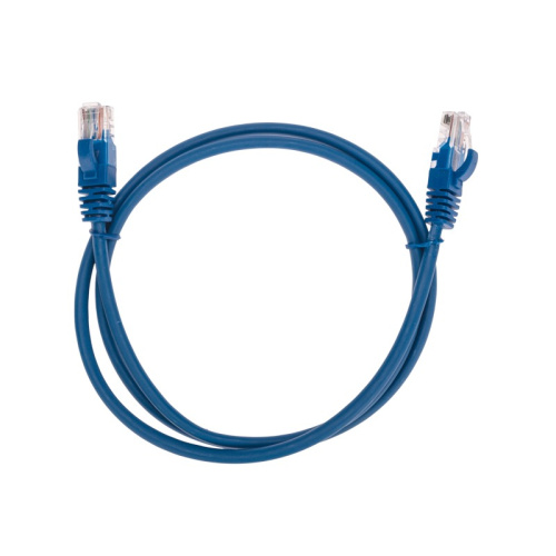 картинка Патч-корд U/UTP,  CAT 5e,  RJ45-RJ45, 26AWG, LSZH,  синий,  1м REXANT от магазина Сантехстрой
