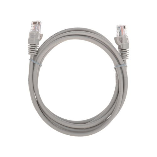 картинка Патч-корд U/UTP,  CAT 5e,  RJ45-RJ45, 26AWG, LSZH,  серый,  2м REXANT от магазина Сантехстрой