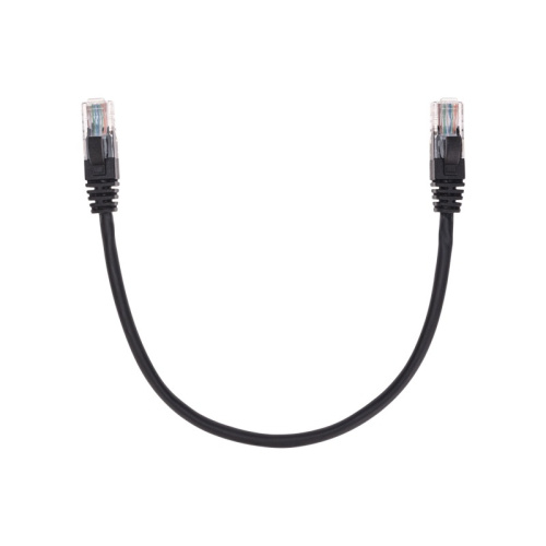 картинка Патч-корд U/UTP,  CAT 5e,  RJ45-RJ45, 26AWG, LSZH,  черный,  0,3м REXANT от магазина Сантехстрой