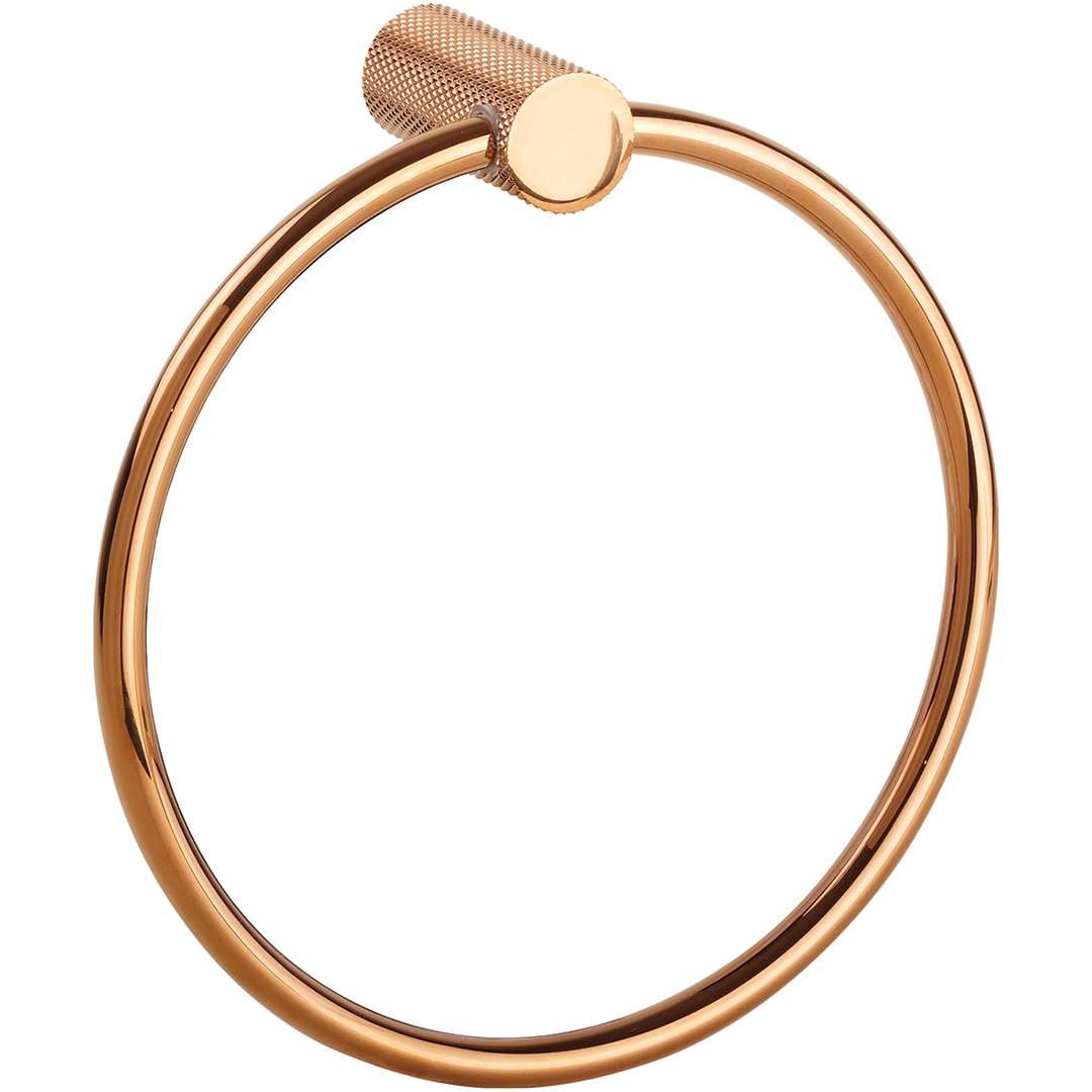 картинка GLACERA Полотенцедержатель кольцо, полированная медь от магазина Сантехстрой