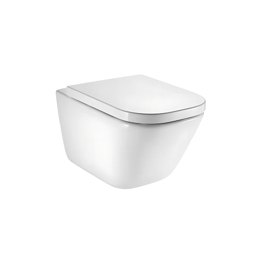 картинка Унитаз подвесной Roca GAP Clean Rim, безободковый (7.3464.7.L00.0) от магазина Сантехстрой