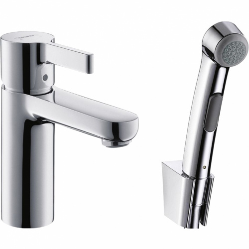 фотография смеситель для раковины hansgrohe 31160000 хром