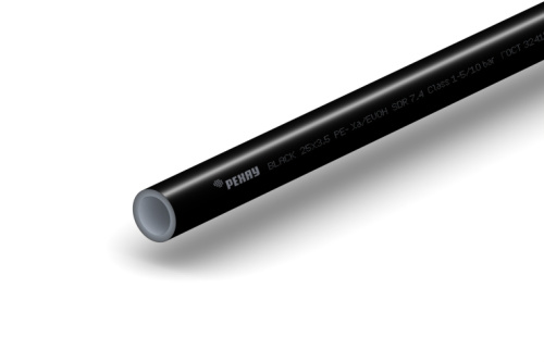 картинка Труба отопительная REHAU RAUTITAN black, D20 x S2.8, отрезок 10 метров от магазина Сантехстрой