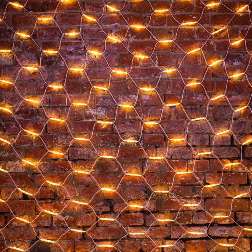 картинка Гирлянда Сеть 2x3м,  белый КАУЧУК,  432 LED ТЕПЛЫЙ БЕЛЫЙ от магазина Сантехстрой