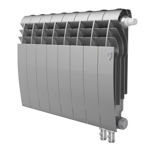 картинка Радиатор Royal Thermo BiLiner 350 /Silver Satin VR - 8 секц. от магазина Сантехстрой