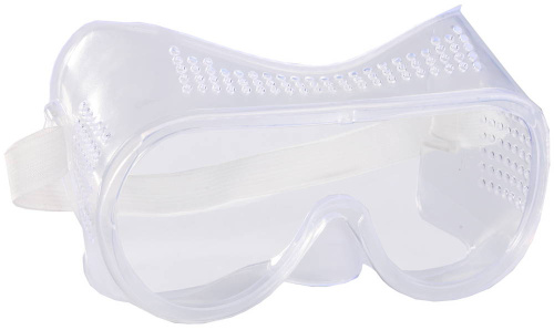 картинка Защитные прозрачные очки STAYER MASTER закрытого типа с прямой вентиляцией от магазина Сантехстрой