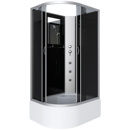картинка Душевая кабина Niagara Classic 120x80 R NG-2510-14RBKG с гидромассажем от магазина Сантехстрой