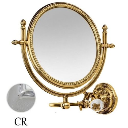 картинка Косметическое зеркало хром Art&Max Barocco Crystal AM-2109-Cr-C от магазина Сантехстрой
