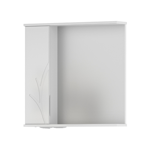 картинка Зеркало-шкаф Volna Adel 70 левый (белый) от магазина Сантехстрой