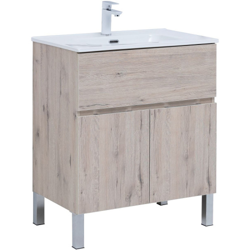 картинка Тумба под раковину Aquanet 303902 Бежевая от магазина Сантехстрой