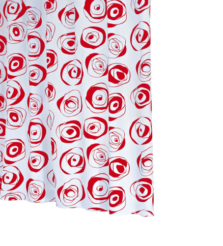 картинка Штора для ванной Ridder Andy 41356 красный от магазина Сантехстрой