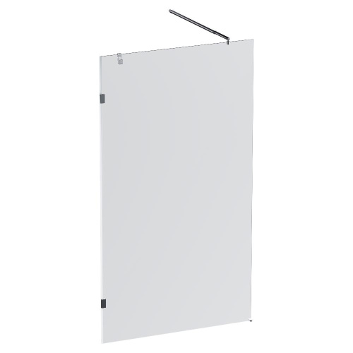 картинка W94WI-110-F1-MTE Душевая перегородка X-Joy 110x195, стекло прозр. 6 мм + покрытие, фурнитура мат хро от магазина Сантехстрой