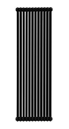 картинка Стальной трубчатый радиатор отопления IRSAP TESI 21800 12 секций ЧЕРНЫЙ боковое подключение 3/4" от магазина Сантехстрой