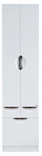 картинка Жасмин - 50 пенал белая эмаль без корзины с 2 ящ. П-Жас05050-0112Я от магазина Сантехстрой