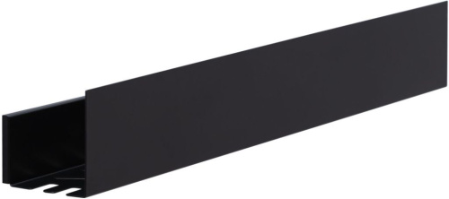 картинка Полка Магнум 900х120х100 с крючками цв. черный матовый (302222) от магазина Сантехстрой