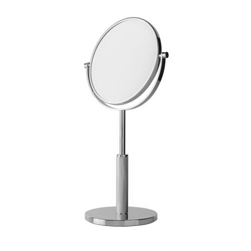 картинка OASIS DEFILE Зеркало косметическое 220х150х430 мм., настольное, увеличительное, цвет хром от магазина Сантехстрой