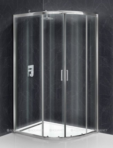 картинка Душевой уголок BelBagno Uno 100x80 195-RH-2-100/80-C-Cr от магазина Сантехстрой