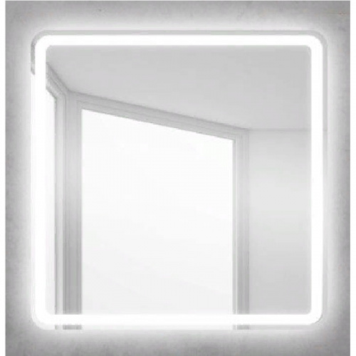 картинка Зеркало BelBagno 60 spc-mar-600-600-led-tch Хром от магазина Сантехстрой