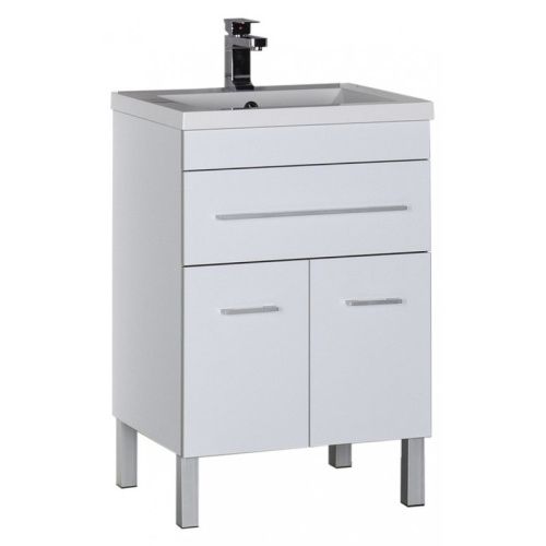 картинка Тумба под раковину Aquanet 182507 Белая от магазина Сантехстрой