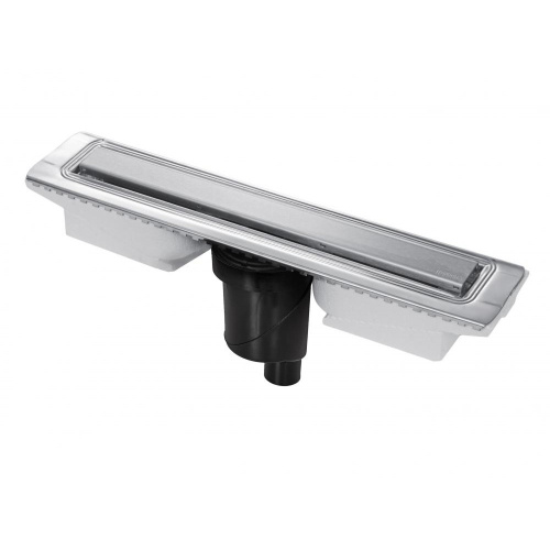 картинка Душевой лоток Berges Wasserhaus C1 Norma 400 090035 с решеткой Хром матовый от магазина Сантехстрой