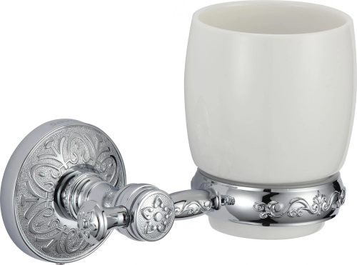 картинка Стакан керамический с настенным держателем Savol 58а (S-005858A) от магазина Сантехстрой