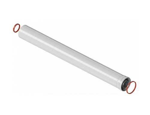 картинка Элемент удлинительный коаксиальный Royal Thermo диам. 60/100L, 1000 мм от магазина Сантехстрой