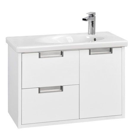 картинка Тумба под раковину Roca Etna 80, 76*37*52 см, белый глянец (7.8573.0.180.6) от магазина Сантехстрой