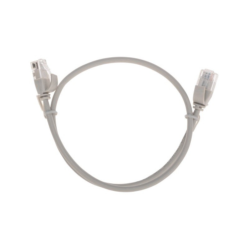 картинка Патч-корд U/UTP CAT 6A (10G),  RJ45-RJ45, 28AWG, LSZH,  серый,  0.5м REXANT от магазина Сантехстрой