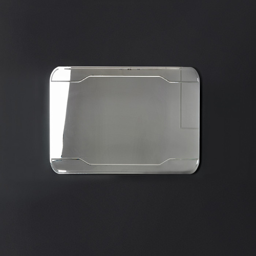 картинка Kerasan Waldorf Зеркало без светильника  100х70см, с выключателем от магазина Сантехстрой