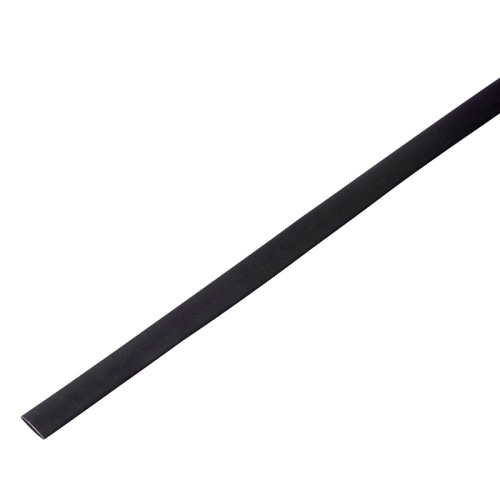 картинка Трубка термоусаживаемая ТУТ 8,0/4,0мм,  черная,  упаковка 50 шт.  по 1м,  PROconnect от магазина Сантехстрой