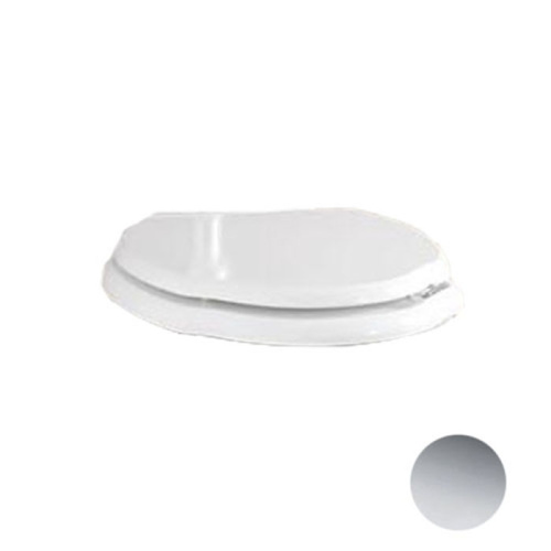 картинка Devon Westminster Сиденье для унитаза из мдф, цвет: белый лакированный/петли хром  (микролифт) от магазина Сантехстрой