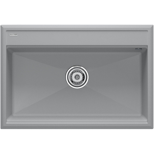 картинка Мойка кварцевая STEPIA-750, PM117551-GRS, серый дым, 750х510, Paulmark от магазина Сантехстрой