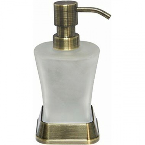 картинка Дозатор для жидкого мыла WasserKRAFT Exter K-5599 Светлая бронза от магазина Сантехстрой