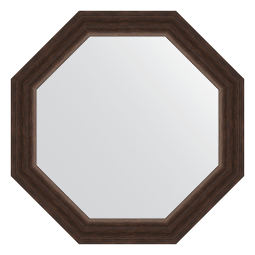 картинка Зеркало в багетной раме - палисандр 62 mm EVOFORM BY 3987 от магазина Сантехстрой