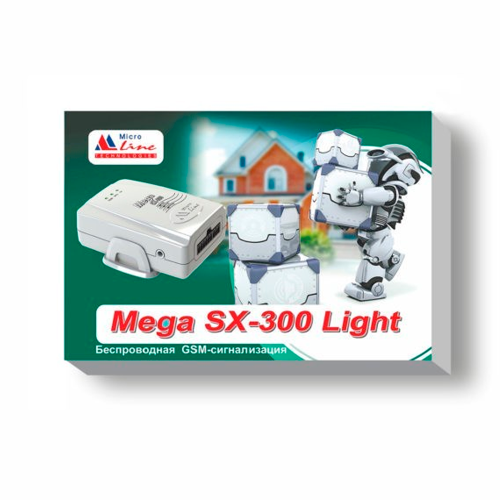 картинка Охранная GSM сигнализация MEGA SX-300 Light от магазина Сантехстрой