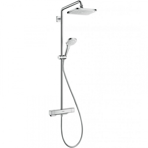 картинка HG Croma E 280 1jet Душевая система Showerpipe с термостатом для душа, хром (Цена по АКЦИИ!) от магазина Сантехстрой