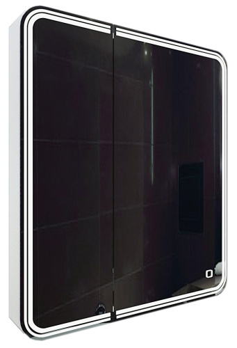 картинка Зеркало-шкаф AZARIO Adriana 1П 700х800 сc подсветкой и диммером (CS00069511) от магазина Сантехстрой