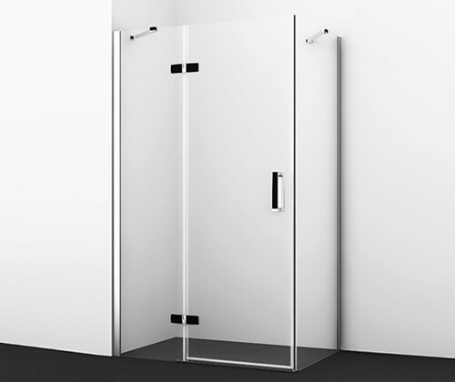 картинка Душевой уголок WasserKRAFT Aller 120x80 L 10H06LBLACK MATT Хром от магазина Сантехстрой