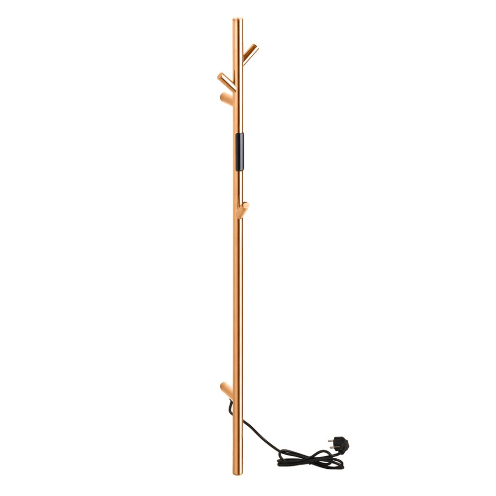 картинка Электрический полотенцесушитель стойка мини, 30W, нержавеющая сталь, медь от магазина Сантехстрой