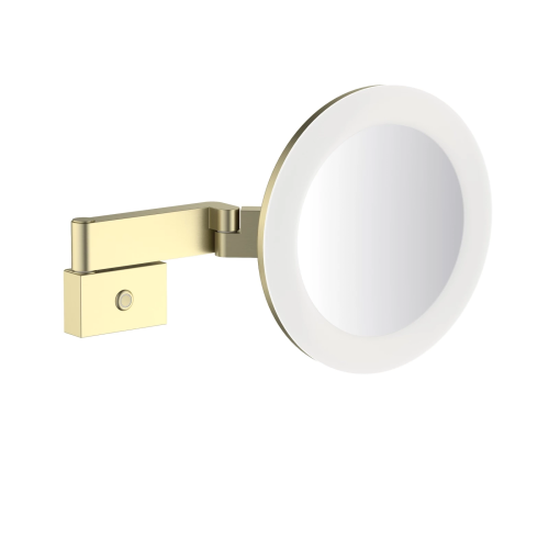 картинка Зеркало с подсветкой Timo Petruma золото матовое (15276/17) от магазина Сантехстрой