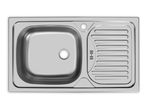 картинка Кухонная мойка UKINOX Классика CLM760.435 -GW6K 2L, 43,5*76 от магазина Сантехстрой