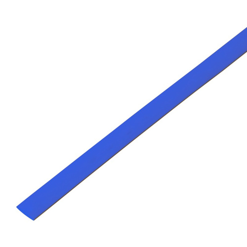 картинка Трубка термоусаживаемая ТУТ 6,0/3,0мм,  синяя,  упаковка 50 шт.  по 1м,  PROconnect от магазина Сантехстрой