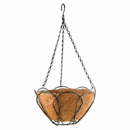 картинка Подвесное кашпо, 30 см, с кокосовой корзиной Palisad от магазина Сантехстрой