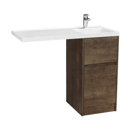 картинка Тумба под раковину Aquaton Лондри 40 без фасада, дуб Кантри (1A267001LHDY0) от магазина Сантехстрой